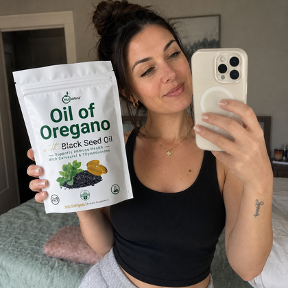 NutraVora supplement routine photo
