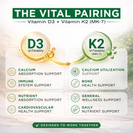 NutraVora Vitamin D3 K2 MK-7 Softgels – 10000 IU + 200mcg – 300 Count | 10-Month Supply