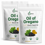 Oil of Oregano with Black Seed Oil – 300 Softgels
