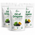 NutraVora Oil of Oregano with Black Seed Oil Softgels – 7500mg – 300 Count | 5-Month Supply