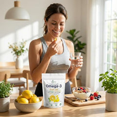 NutraVora Triple Strength Omega-3 Fish Oil – 4200 mg – 300 Softgels